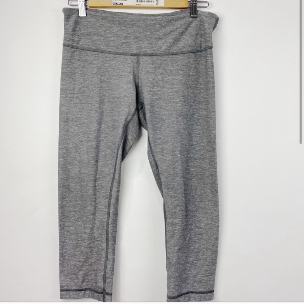 Lululemon grey Wunder under leggings